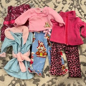 18” doll clothes bundle